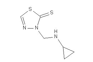 3-[(cyclopropylamino)methyl]-1,3,4-thiadiazole-2-thione