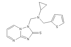 1-[[cyclopropyl(2-thenyl)amino]methyl]-[1,2,4]triazolo[1,5-a]pyrimidine-2-thione