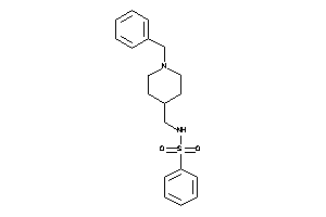 Image of N-[(1-benzyl-4-piperidyl)methyl]benzenesulfonamide
