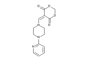 Image of 5-[[4-(2-pyridyl)piperazino]methylene]-1,3-dioxane-4,6-quinone