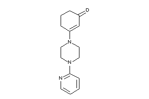 3-[4-(2-pyridyl)piperazino]cyclohex-2-en-1-one