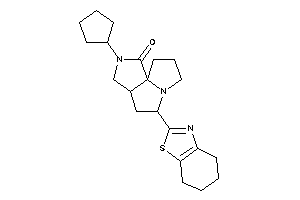 Cyclopentyl(4,5,6,7-tetrahydro-1,3-benzothiazol-2-yl)BLAHone