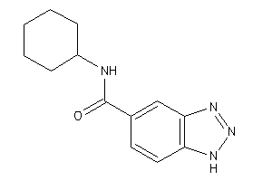 N-cyclohexyl-1H-benzotriazole-5-carboxamide
