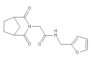 Image of 2-(2,4-diketo-3-azabicyclo[3.2.1]octan-3-yl)-N-(2-furfuryl)acetamide