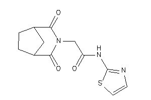 Image of 2-(2,4-diketo-3-azabicyclo[3.2.1]octan-3-yl)-N-thiazol-2-yl-acetamide