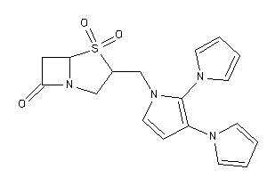 3-[[2,3-di(pyrrol-1-yl)pyrrol-1-yl]methyl]-4,4-diketo-4$l^{6}-thia-1-azabicyclo[3.2.0]heptan-7-one