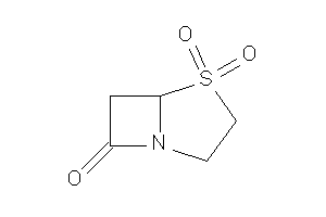 Image of 4,4-diketo-4$l^{6}-thia-1-azabicyclo[3.2.0]heptan-7-one