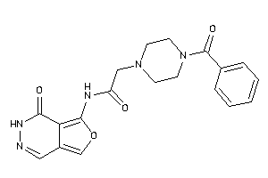 2-(4-benzoylpiperazino)-N-(4-keto-3H-furo[3,4-d]pyridazin-5-yl)acetamide