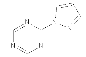2-pyrazol-1-yl-s-triazine