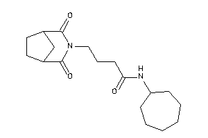 Image of N-cycloheptyl-4-(2,4-diketo-3-azabicyclo[3.2.1]octan-3-yl)butyramide