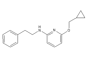 [6-(cyclopropylmethoxy)-2-pyridyl]-phenethyl-amine