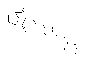 Image of 4-(2,4-diketo-3-azabicyclo[3.2.1]octan-3-yl)-N-phenethyl-butyramide