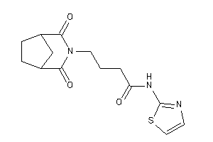 Image of 4-(2,4-diketo-3-azabicyclo[3.2.1]octan-3-yl)-N-thiazol-2-yl-butyramide