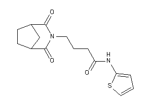 Image of 4-(2,4-diketo-3-azabicyclo[3.2.1]octan-3-yl)-N-(2-thienyl)butyramide