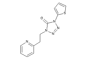 1-[2-(2-pyridyl)ethyl]-4-(2-thienyl)tetrazol-5-one
