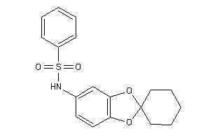N-spiro[1,3-benzodioxole-2,1'-cyclohexane]-5-ylbenzenesulfonamide