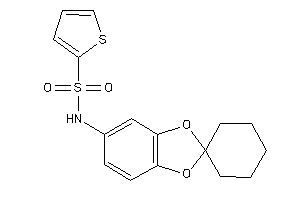 N-spiro[1,3-benzodioxole-2,1'-cyclohexane]-5-ylthiophene-2-sulfonamide