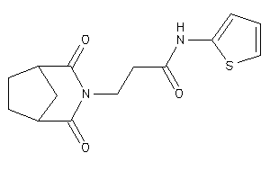 Image of 3-(2,4-diketo-3-azabicyclo[3.2.1]octan-3-yl)-N-(2-thienyl)propionamide