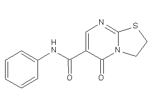 5-keto-N-phenyl-2,3-dihydrothiazolo[3,2-a]pyrimidine-6-carboxamide