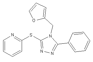 2-[[4-(2-furfuryl)-5-phenyl-1,2,4-triazol-3-yl]thio]pyridine