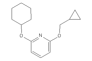 2-(cyclohexoxy)-6-(cyclopropylmethoxy)pyridine