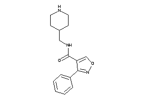 3-phenyl-N-(4-piperidylmethyl)isoxazole-4-carboxamide