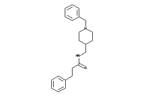 N-[(1-benzyl-4-piperidyl)methyl]-3-phenyl-propionamide