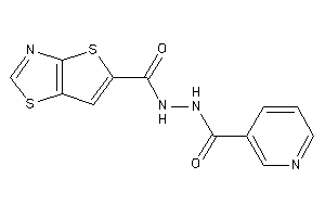 N'-nicotinoylthieno[2,3-d]thiazole-5-carbohydrazide