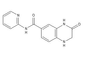 Image of 3-keto-N-(2-pyridyl)-2,4-dihydro-1H-quinoxaline-6-carboxamide