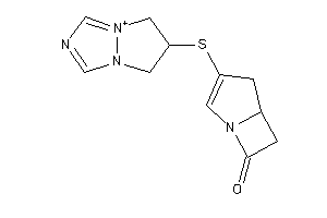 3-(6,7-dihydro-5H-pyrazolo[1,2-a][1,2,4]triazol-4-ium-6-ylthio)-1-azabicyclo[3.2.0]hept-2-en-7-one