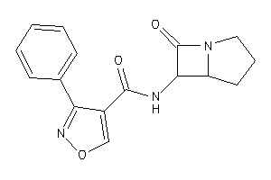 N-(7-keto-1-azabicyclo[3.2.0]heptan-6-yl)-3-phenyl-isoxazole-4-carboxamide