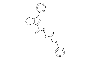 N'-(2-phenoxyacetyl)-1-phenyl-5,6-dihydro-4H-cyclopenta[c]pyrazole-3-carbohydrazide