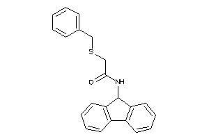 2-(benzylthio)-N-(9H-fluoren-9-yl)acetamide