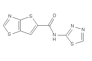 Image of N-(1,3,4-thiadiazol-2-yl)thieno[2,3-d]thiazole-5-carboxamide