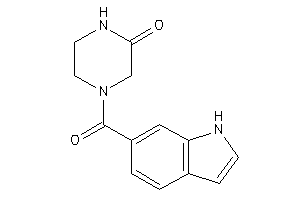 4-(1H-indole-6-carbonyl)piperazin-2-one