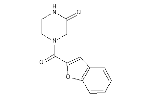 Image of 4-(benzofuran-2-carbonyl)piperazin-2-one
