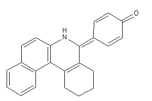 4-(2,3,4,6-tetrahydro-1H-benzo[a]phenanthridin-5-ylidene)cyclohexa-2,5-dien-1-one