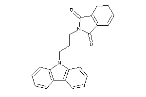 2-(3-pyrido[4,3-b]indol-5-ylpropyl)isoindoline-1,3-quinone