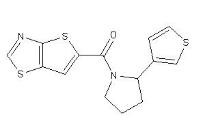 Image of Thieno[2,3-d]thiazol-5-yl-[2-(3-thienyl)pyrrolidino]methanone