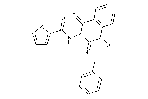 Image of N-(3-benzylimino-1,4-diketo-tetralin-2-yl)thiophene-2-carboxamide