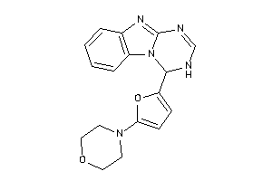 4-[5-(3,4-dihydro-[1,3,5]triazino[1,2-a]benzimidazol-4-yl)-2-furyl]morpholine
