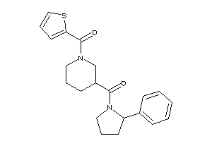 (2-phenylpyrrolidino)-[1-(2-thenoyl)-3-piperidyl]methanone