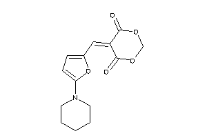 5-[(5-piperidino-2-furyl)methylene]-1,3-dioxane-4,6-quinone