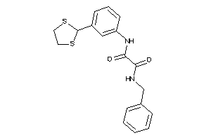 Image of N-benzyl-N'-[3-(1,3-dithiolan-2-yl)phenyl]oxamide