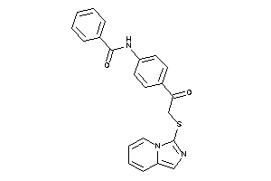 N-[4-[2-(imidazo[1,5-a]pyridin-3-ylthio)acetyl]phenyl]benzamide