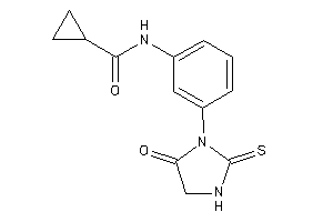 N-[3-(5-keto-2-thioxo-imidazolidin-1-yl)phenyl]cyclopropanecarboxamide