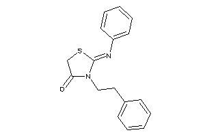 3-phenethyl-2-phenylimino-thiazolidin-4-one