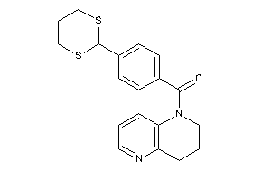 3,4-dihydro-2H-1,5-naphthyridin-1-yl-[4-(1,3-dithian-2-yl)phenyl]methanone