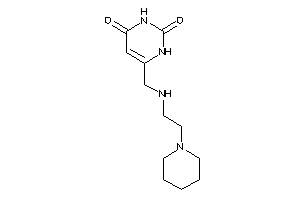 6-[(2-piperidinoethylamino)methyl]uracil