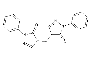4-[(5-keto-1-phenyl-2-pyrazolin-4-yl)methyl]-2-phenyl-2-pyrazolin-3-one